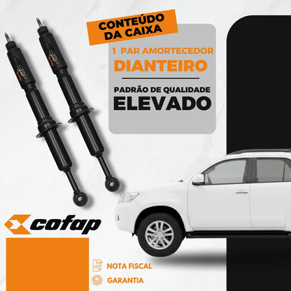 Par Amortecedor Dianteiro Hilux Sw4 2011 2012 Cofap Turbogas
