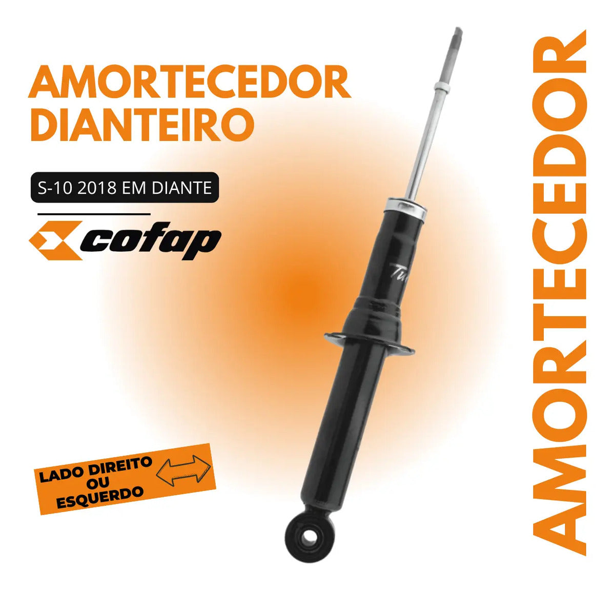 Amortecedor Dianteiro S10 4x4 2021 2022 Cofap Original